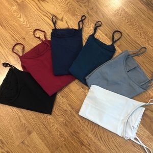 6 Old Navy Fitted Tank Tops